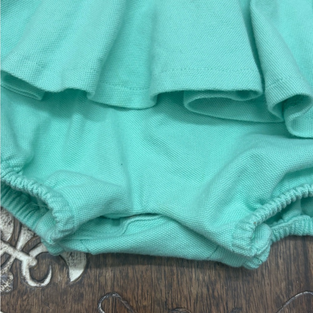 Ralph Lauren Baby Polo Dress in‎ Aqua - Picture 4 of 8